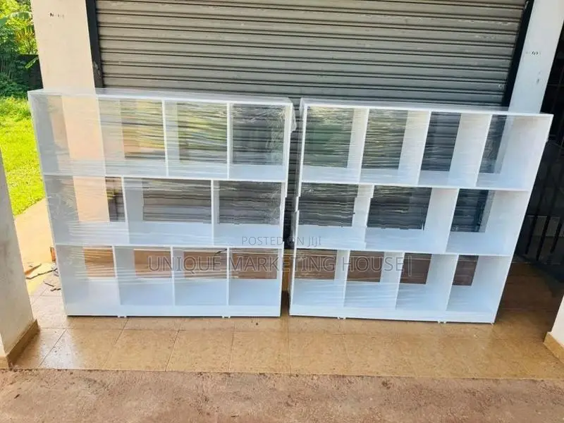 Modern 48x48x12” White Design Racks