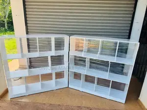 Modern 48x48x12” White Design Racks