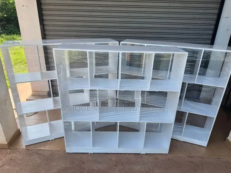 Modern 48x48x12” White Design Racks