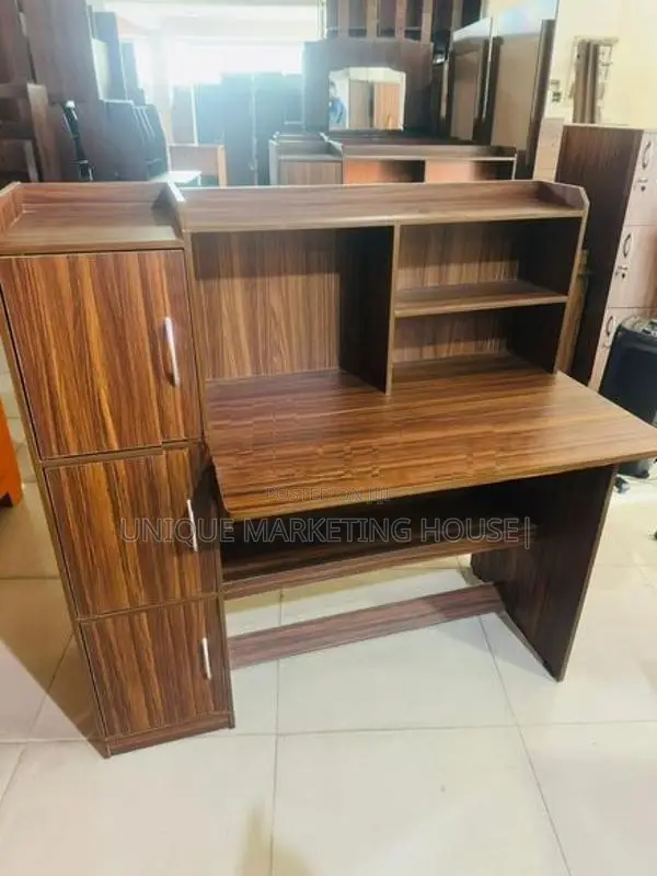 Modern Side 3 Cupboard with Under Space Study Table