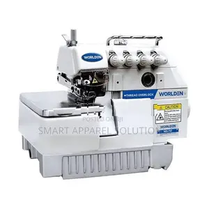 WORLDEN 5 Thread Direct Drive Overlock Machine for heavy duty side sea