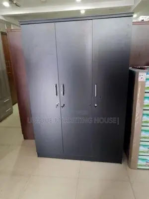 Modern 6x4 Classic Blk 3 D Wardrobe