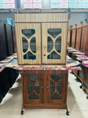 Iron Cupboard with Wheels