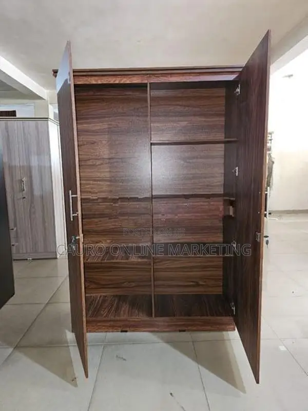 New Melamine 2 Door Cupboard 6*4 Ft Wardrobe