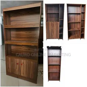 new melamine 63"* 24" book shelf rack cupboard