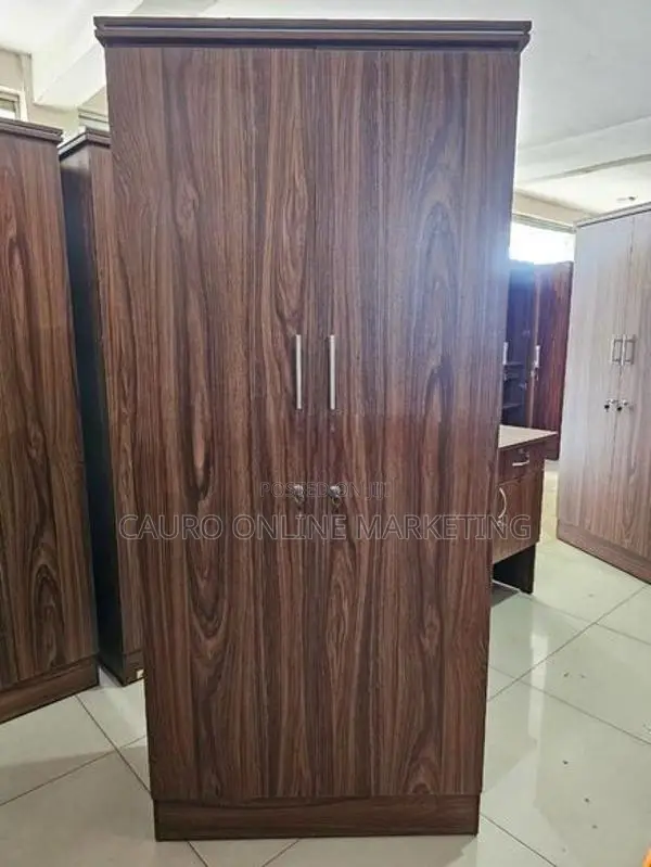 New Melamine 2 Door Cupboard 6*2.5 Ft Wardrobe