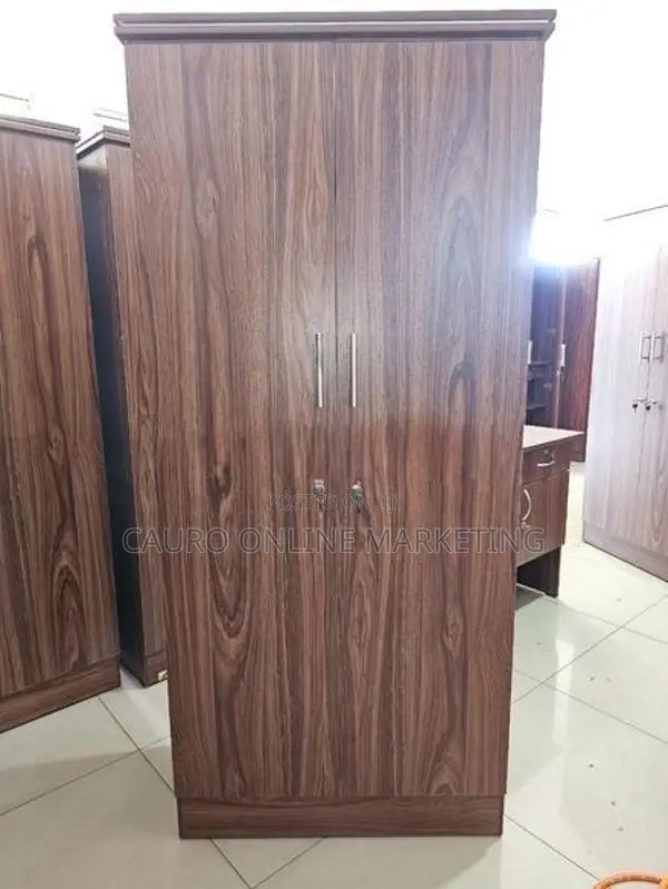 New Melamine 2 Door Cupboard 6*2.5 Ft Wardrobe