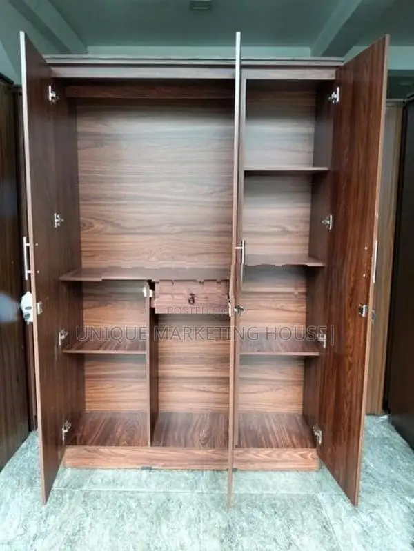 MODERN 3D DARK CLASSIC WARDROBE