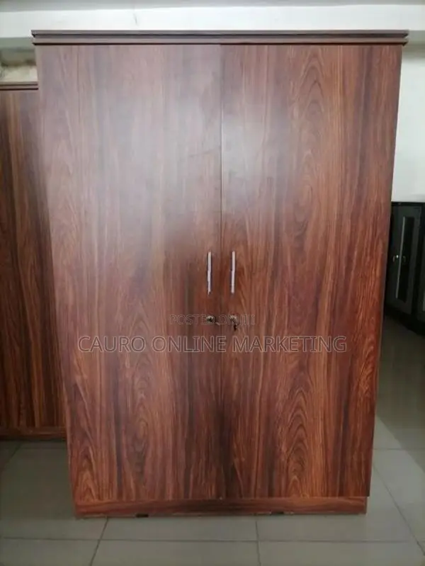 New Melamine 2 Door Cupboard Wardrobe 6*4 Ft