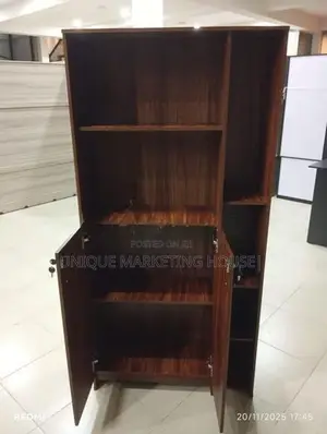 MODERN SIDE RACK 5FT BOOK CUPBOARD