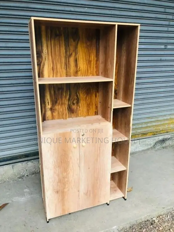 MODERN SIDE RACK 5FT BOOK CUPBOARD
