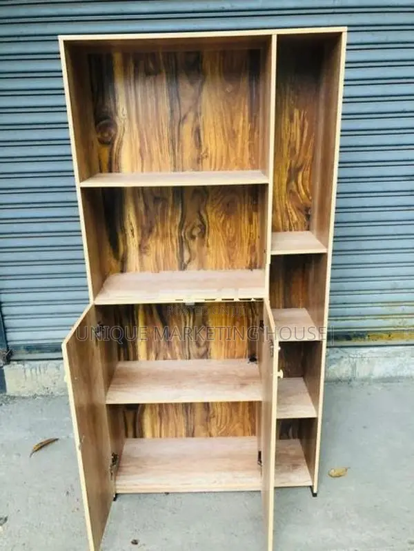 MODERN SIDE RACK 5FT BOOK CUPBOARD