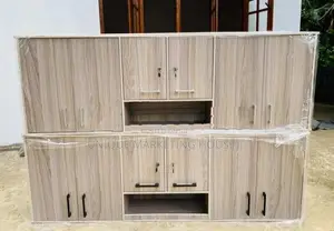 Modern Ready Made 6ft American White Pantry Cupboards
