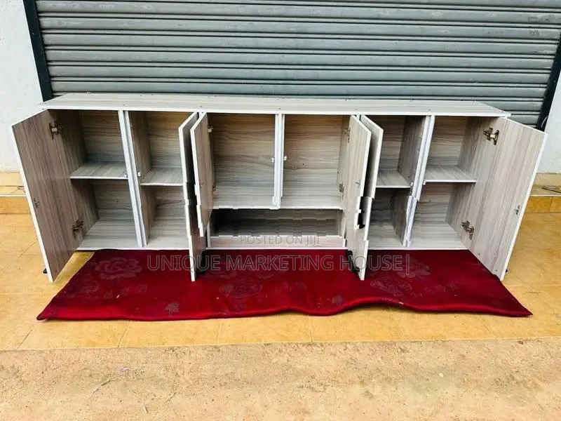 Modern Ready Made 6ft American White Pantry Cupboards