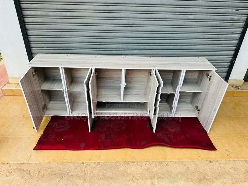 Modern Ready Made 6ft American White Pantry Cupboards