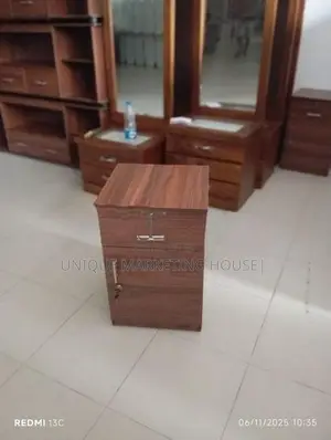 Modern Classic Melamine Bedside Cupboards