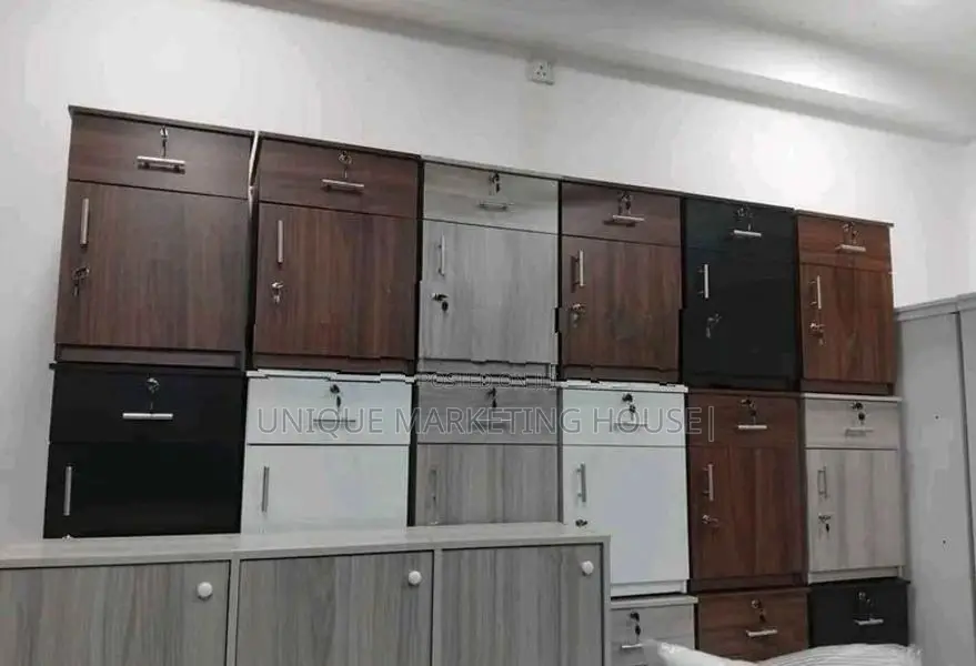 Modern Classic Melamine Bedside Cupboards