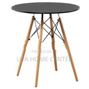 Abc Black Round Table 30 Inch