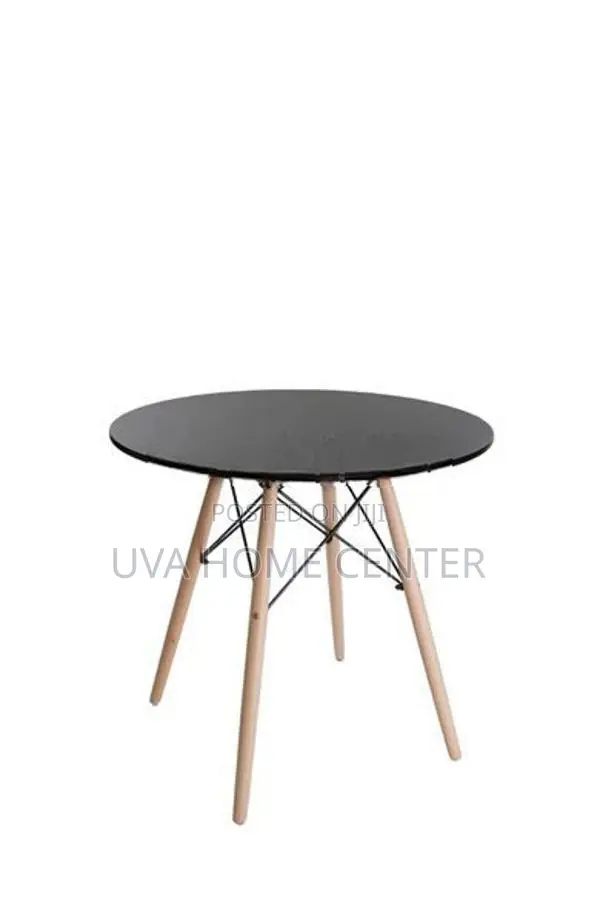 Abc Black Round Table 30 Inch