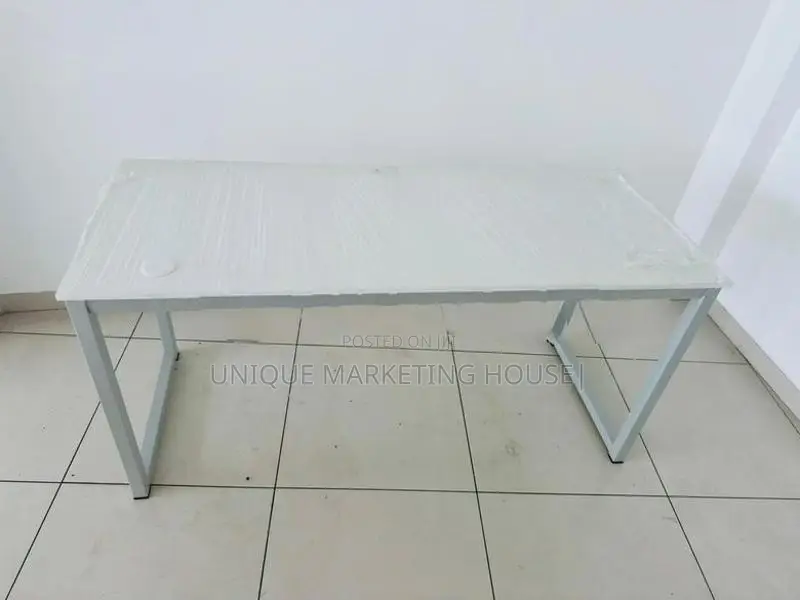 Modern 5x2ft Smart Structure White Table