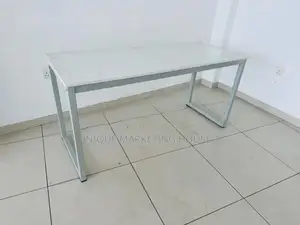 Modern 5x2ft Smart Structure White Table