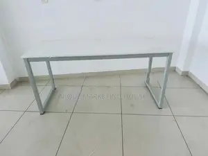 Modern 5x2ft Smart Structure White Table