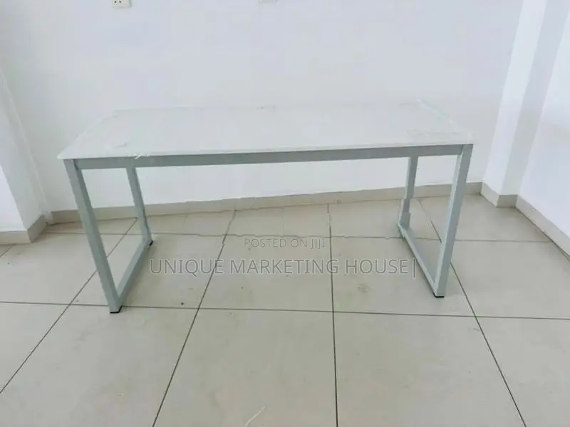 Modern 5x2ft Smart Structure White Table