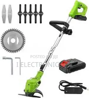 Portable Garden Lawn Weed Cutter Lithium-Ion Cordless Grass Trimmer