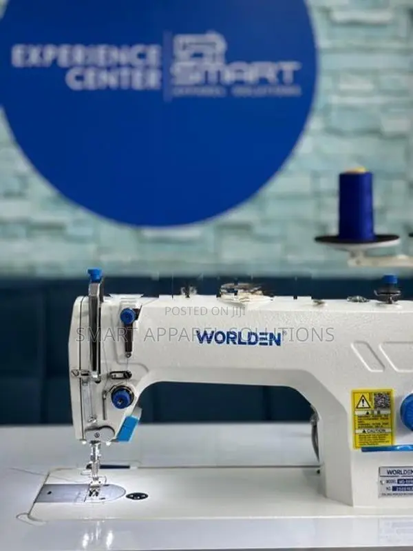 Worlden Automatic Single Needle Lock-Stitch Sewing Machine (Full Optio