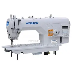 Worlden Automatic Single Needle Lock-Stitch Sewing Machine (full Optio
