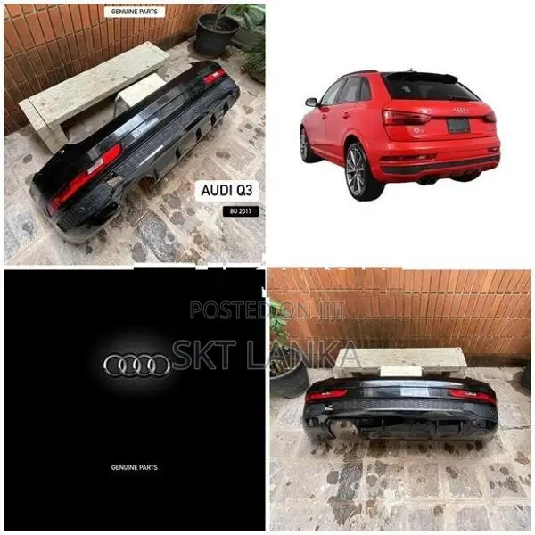 Genuine Audi Q3 2017 S Line rear bumper complete Q2 Q4 Q5 Q7