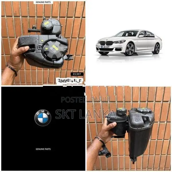 Genuine BMW 7 740e 740Le 530e engine coolant bottle tank