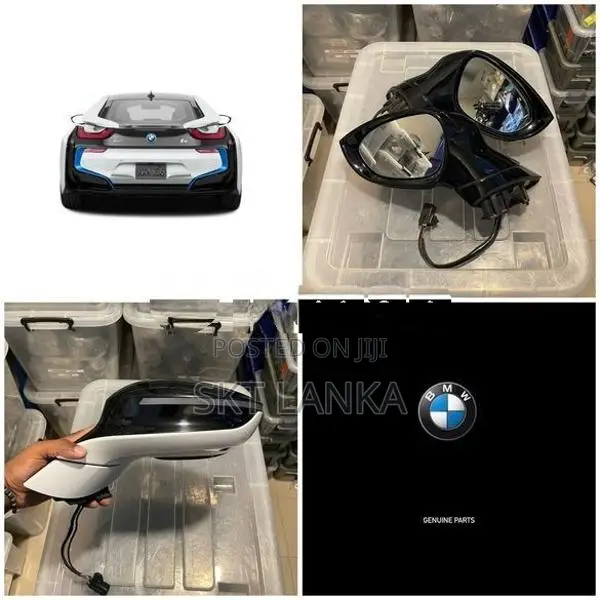 Genuine BMW i8 2017 Driver Passenger Complete Side Mirrors