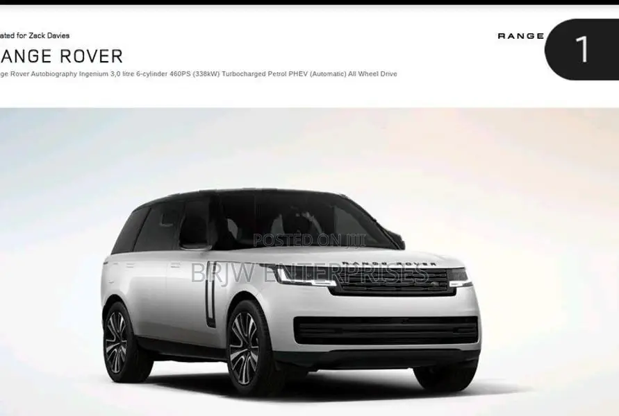 Land Rover Range PHEV longwheel base 2026