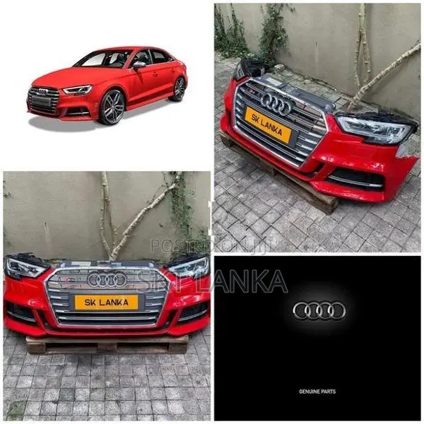 Genuine Audi A3 S Line 2018 nose cut bumper headlight grille A1 A4 A5 