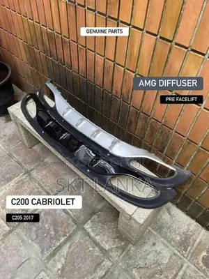 Genuine Mercedes C200 2017 cabriolet coupe convertible bumper exhausts