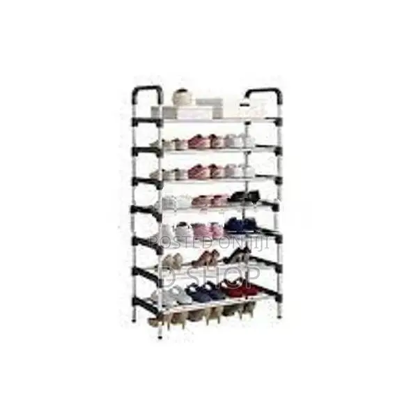 6 Layer Steel Shoe Rack - Height 4' feet Width 2'