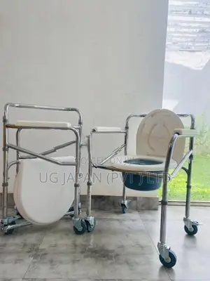 Commode Chair Foldable With Wheel