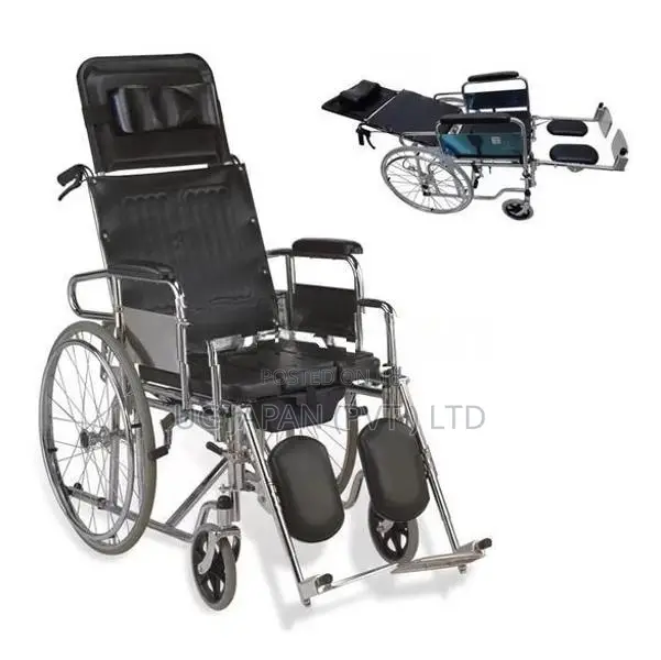 Full Option Wheelchair With Commode