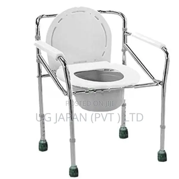 Commode Chair Without Wheel Foldable