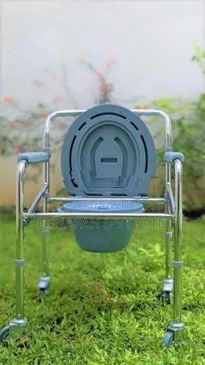 Foldable Commode Chair With Wheel
