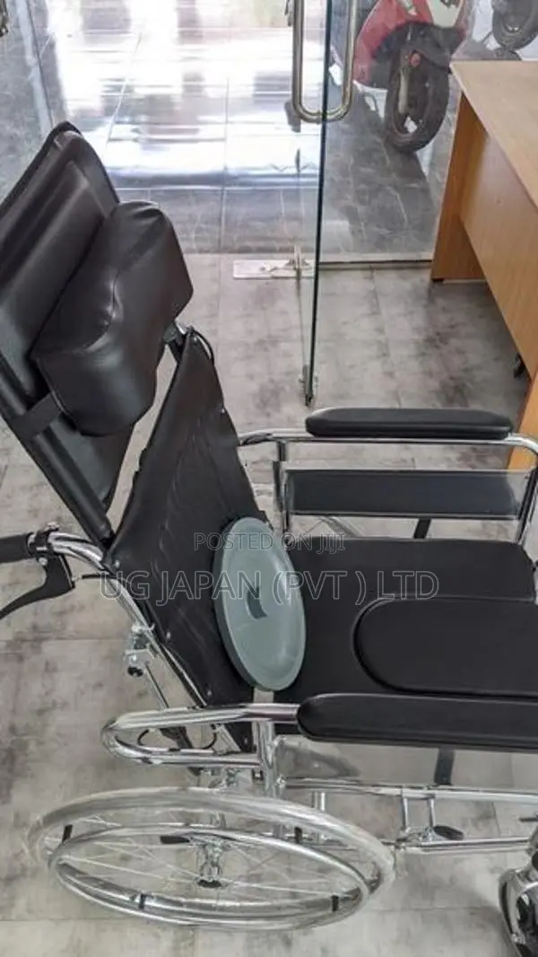 Full Option Commode Wheelchair Foldable