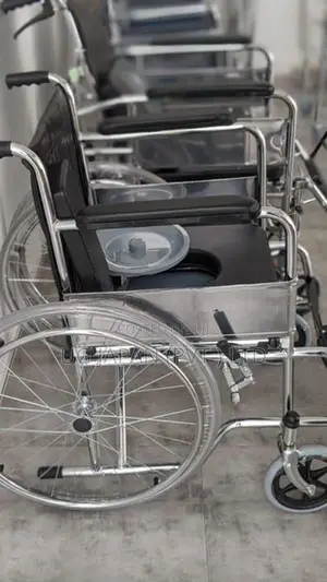 Commode Wheelchair U SHAPE SEAT