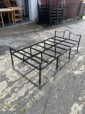 Steel single beds