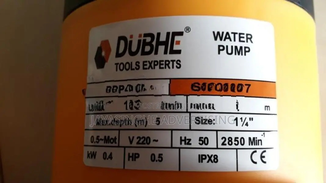 Submersible Water Pump ( BUBHE BRAND )