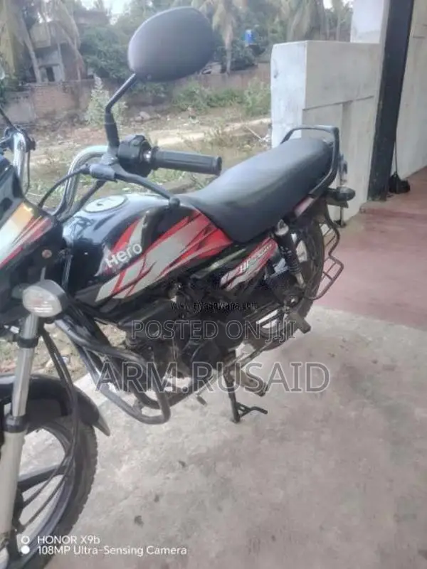 Hero CD Deluxe 2018 Motorbike (Used)