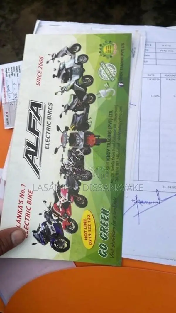 Other Alfa Electric 2016 Motorbike (Used)