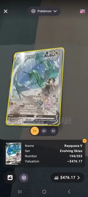 Name - Rayquaza V, Evolving-Skies,set With Free 39 Cards Bundle Pack