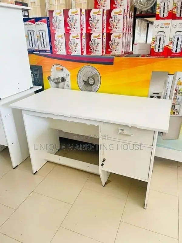 Modern 4x2 Melamine White Office Tables