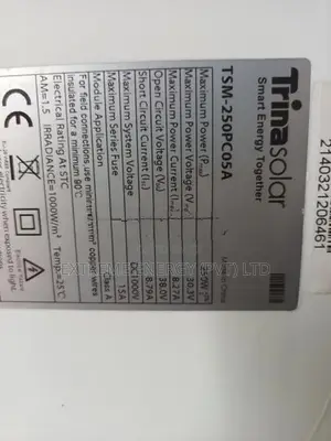 Solar Panel 250W